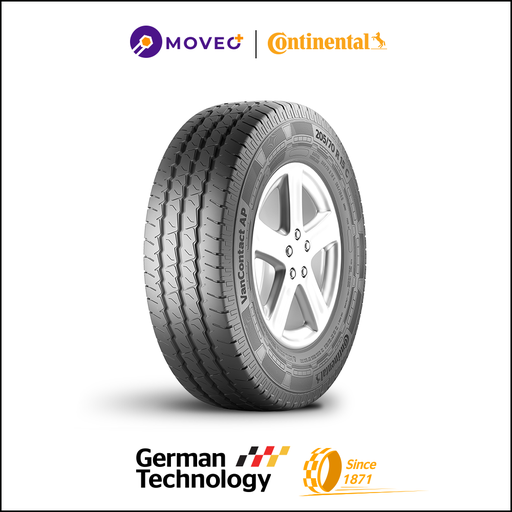 [00020942] Lốp xe Continental 195R15C VanContact VANCAP Malaysia